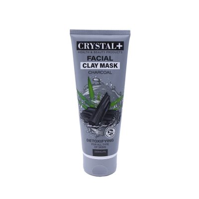 ماسک صورت کریستال پلاس مناسب انواع پوست حاوی کربن فعال حجم 250 میل