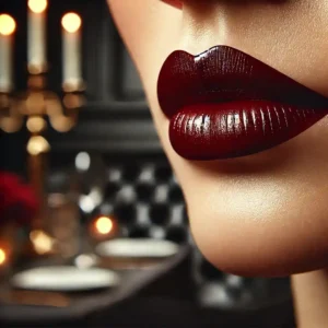 قرمز تیره و بنفش براق