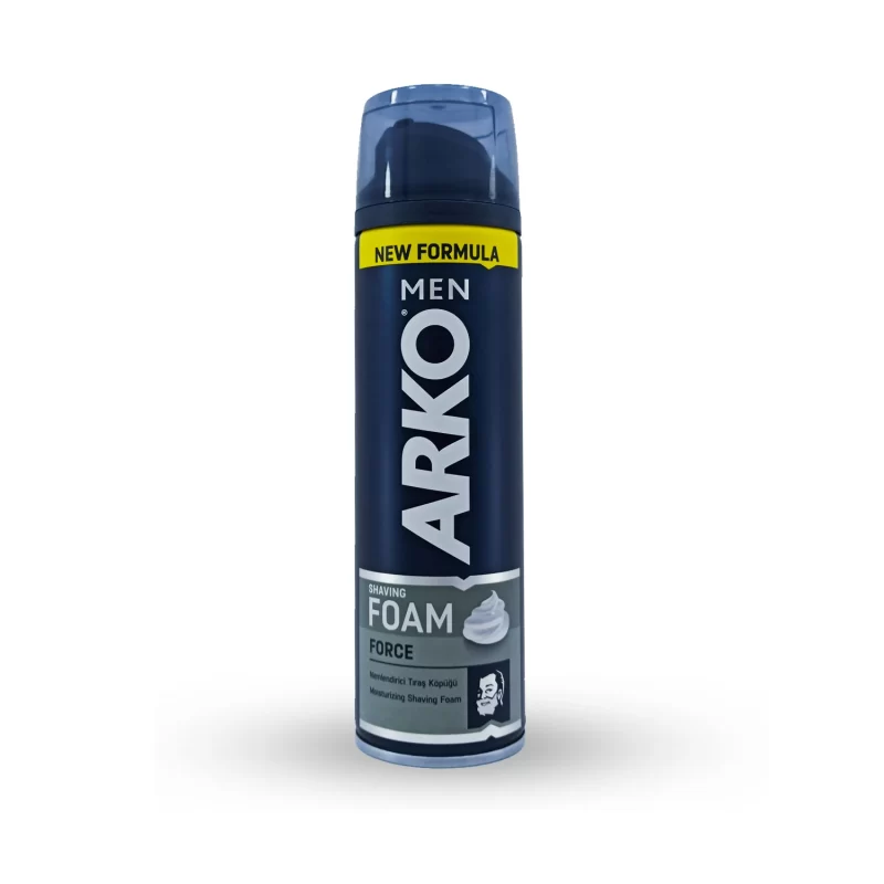فوم اصلاح آرکو مدل Arko Shaving Foam Force حجم 200 میلی لیتر